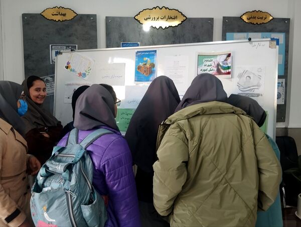بیست و هشتمین انتخابات شورای دانش‌آموزی در دبیرستان فرزانگاه ۵ ناحیه سه