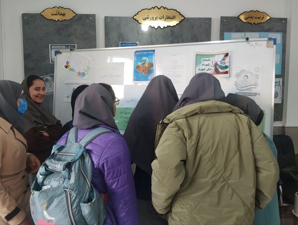 بیست و هشتمین انتخابات شورای دانش‌آموزی در دبیرستان فرزانگاه ۵ ناحیه سه