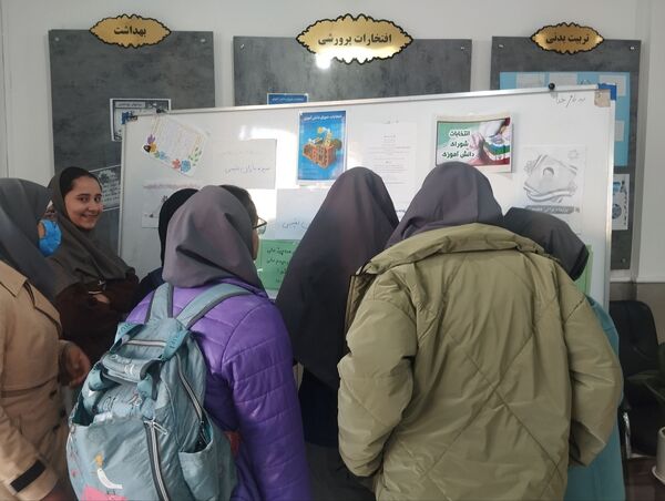 بیست و هشتمین انتخابات شورای دانش‌آموزی در دبیرستان فرزانگاه ۵ ناحیه سه