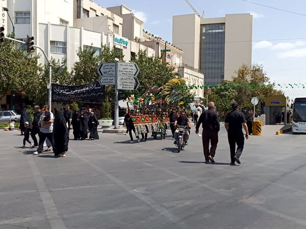  مراسم جاماندگان اربعین در مشهد مقدس