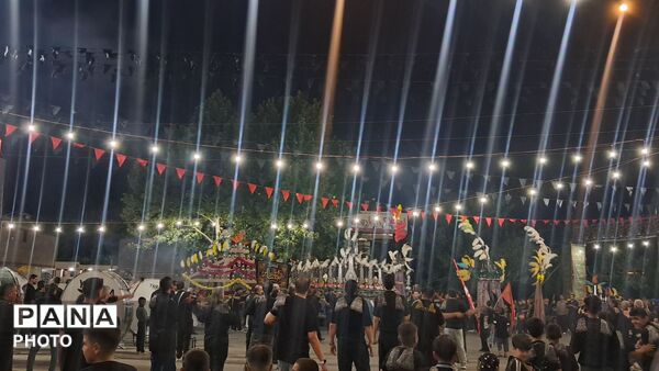هیأت حضرت ابوالفضل(ع) در شب تاسوعا 