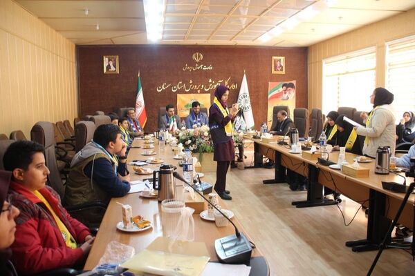 انتخابات مجمع اعضای سازمان دانش‌آموزی استان سمنان