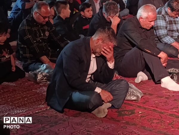 مراسم عزاداری شب سوم ماه محرم در نیشابور 