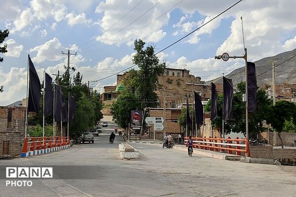 شهر بار، رنگ بوی محرم گرفت برای خون خدا