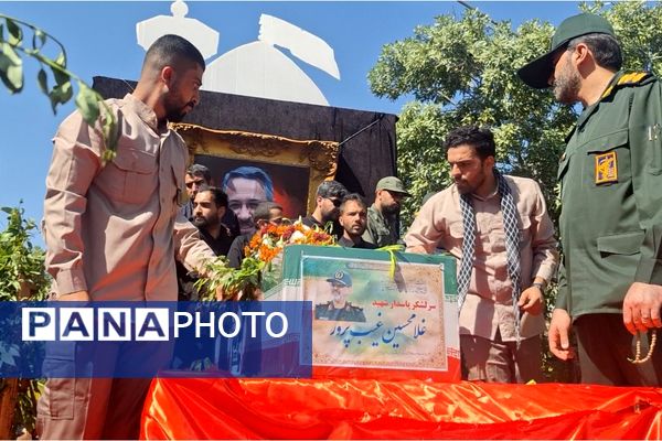 مراسم تشییع پیکر سردار شهید غلامحسین غیب پرور