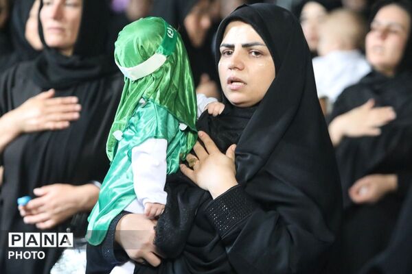 مراسم شیرخوارگان حسینی در صفادشت 