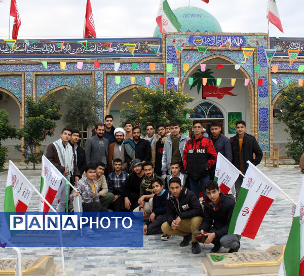 اردوی راهیان نور دانش آموزان پسر ناحیه 3 قم