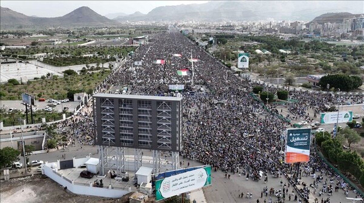 تظاهرات میلیونی در صنعا؛ محکومیت جنایات رژیم صهیونیستی و تأکید بر حمایت از غزه
