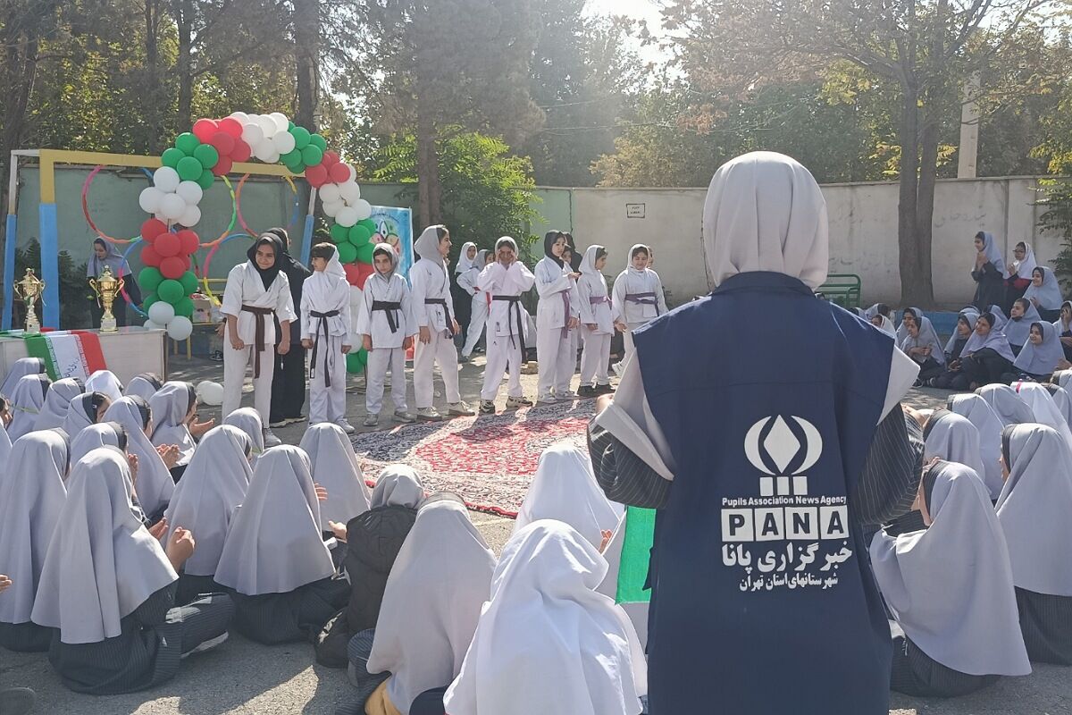 افتتاحیه المپیاد ورزشی درون مدرسه‌ای دبستان دخترانه بعثت۲