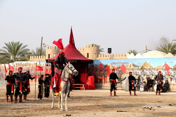 بازآفرینی نوجوان کربلا زیر آسمان لامرد