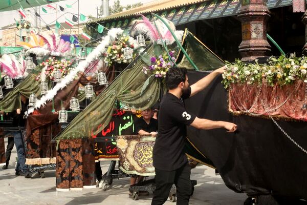 شور عزاداری عاشورای حسینی در قم