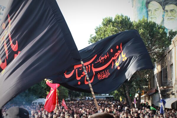 دسته عزاداری حسینیه اعظم زنجان در یوم العباس