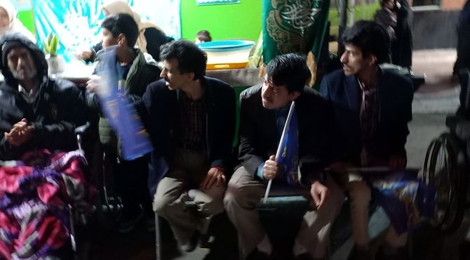 موکب هیات معلولین متوسل به حضرت رقیه (س) درجشن نیمه شعبان 