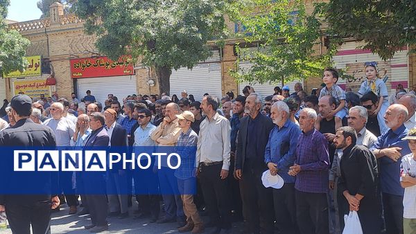 دومین راهپیمایی جمعه خشم در نیشابور 