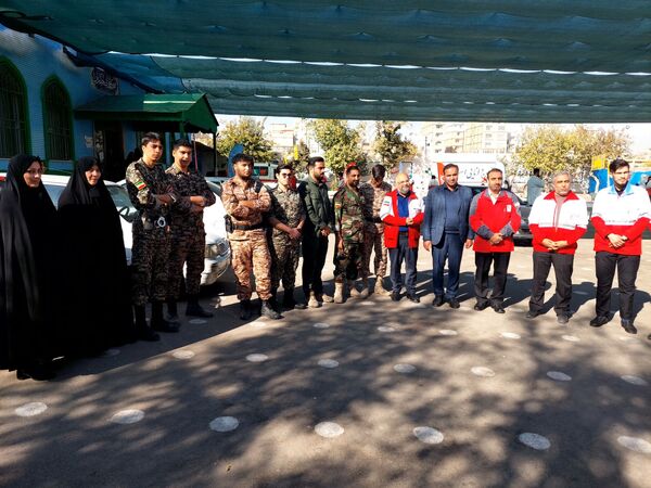 اردوی جهادی محبت در شهرک بهارستان