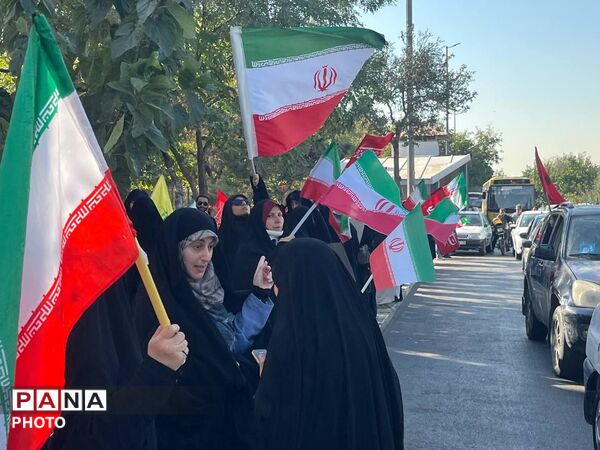 تجمع بزرگ اساتید جان فدای  دانشگاه های مشهد 