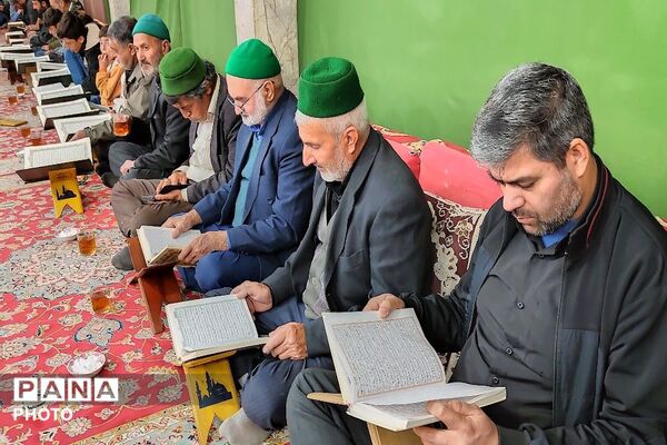 مراسم احیا و عزاداری شب سوم قدر در مسجد جامع شهر بار نیشابور  