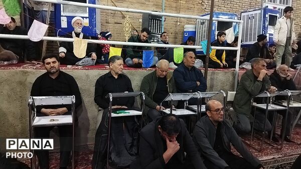 مراسم عزاداری برای شهادت امام خامنه ای در نیشابور 