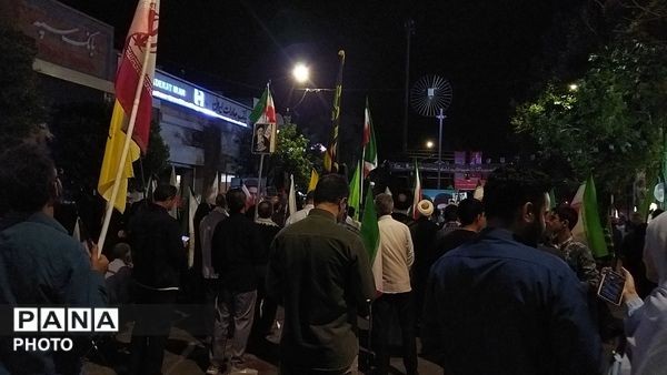 هشتاد و پنجمین شب از شب های مقاومت نیشابور در قاب پانا 