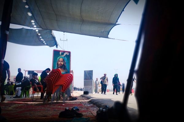 از تصاویر شهدا تا سفره‌های مهربانی در مسیر اربعین