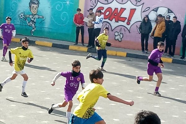 مسابقات ورزشی بین مدارس جام اقتدار ایران در دبیرستان برادران شهید قاسمی بهارستان ۲