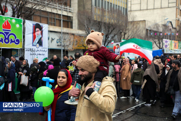 جشن خیابانی نیمه شعبان در تهران