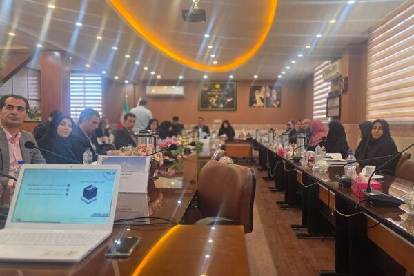 نشست هم‌اندیشی معاونین آموزش متوسطه در اداره رباط‌کریم