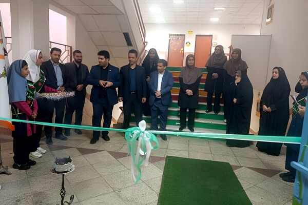 آیین افتتاحیه اتاق بازی و یادگیری در دبستان نیایش شهرستان قدس