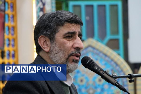 مراسم چهلم شهدای فتنه آمریکایی، صهیونیستی در امامزاده سید نصرالله یزد