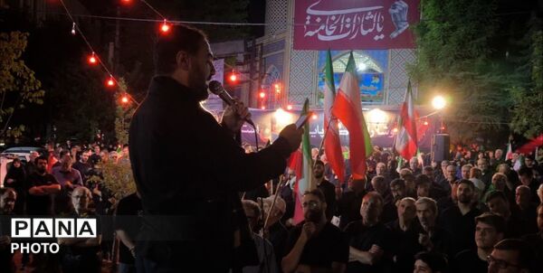 مراسم شب عاشورای حسینی در رجایی شهر کرج