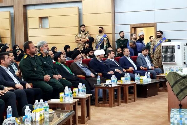 مراسم تکریم و معارفه فرمانده سپاه ناحیه مقاومت بسیج حضرت عبدالعظیم (ع) شهرستان ری