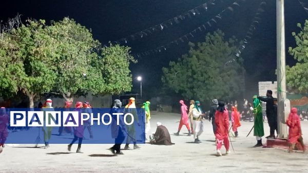 مراسم تعزیه‌‌‌خوانی دو طفلان زینب