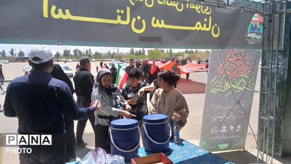 موکب حضرت سید الشهدا (ع) سازمان دانش آموزی استان سمنان 