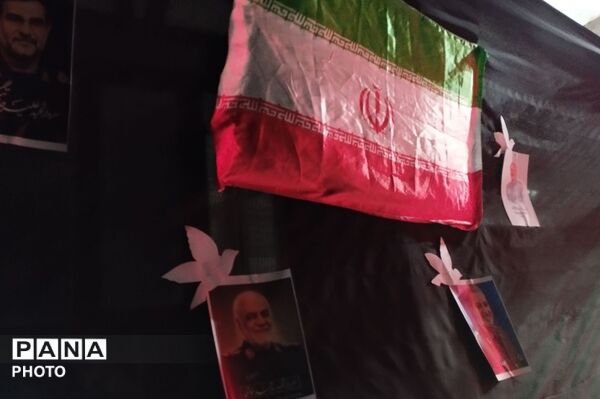 حسینیه حضرت ابوالفضل رنگ و بوی کربلا گرفت