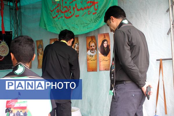 موکب‌ عشاق‌الحسین سازمان دانش‌آموزی، میزبان جاماندگان اربعین حسینی در هرمزگان