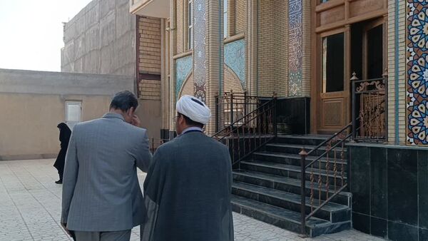 بازدید مسئولین اداره آموزش و پرورش از حوزه علمیه مکتب نرجس کاشمر