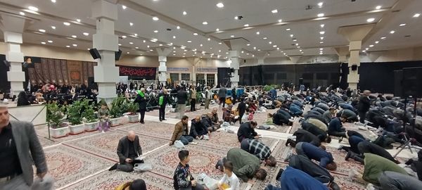 مراسم شب بیست سوم ماه رمضان در مصلی امام خمینی شهرستان بجنورد استان خراسان شمالی