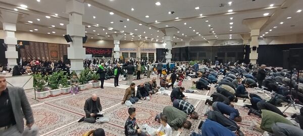 مراسم شب بیست سوم ماه رمضان در مصلی امام خمینی شهرستان بجنورد استان خراسان شمالی