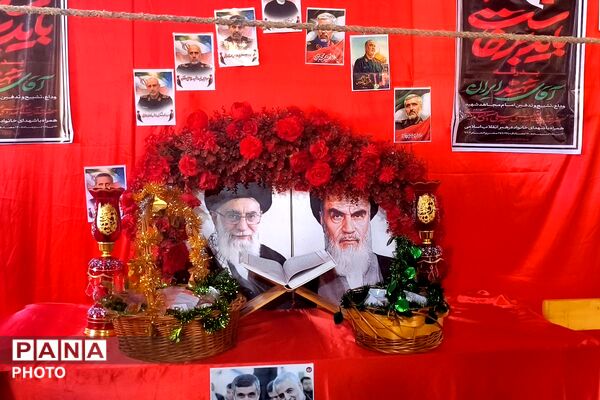 حضور مادران و نوزادان شش ماهه در همایش شیرخوارگان حسینی