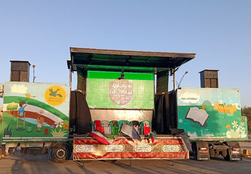 تماشاخانه سیار برای نوجوانان آباده