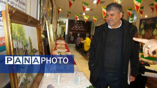 حضور مدیر آموزش و پرورش ناحیه یک کرج در دبیرستان شاهد شهید کلانتری 