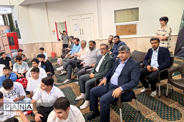 جشن بندگی دانش‌آموزان مدارس منطقه پردیس