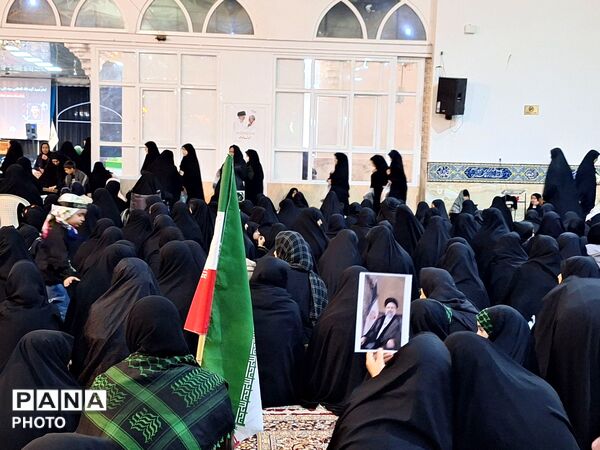 مراسم وداع با شهید پاسدار محمد صادق نظافتی در کاشمر