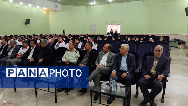 تجلیل از فرشتگان شجاع در اهر