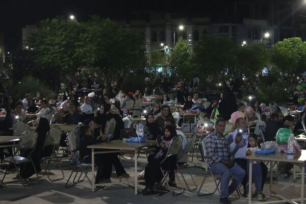 محفلی با حضور کودکان و خانواده‌ها در دانشگاه قم