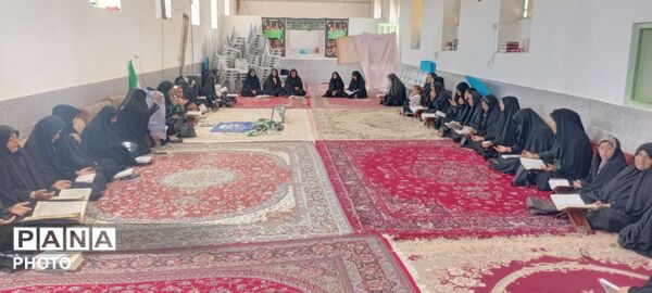 مراسم سوگواری شهادت امام صادق ع در روستای میرآباد