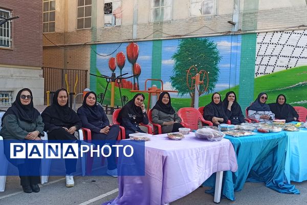 برگزاری برنامه های شاد و متنوع به مناسبت هفته تربیت بدنی در دبیرستان فضیلت شاهد