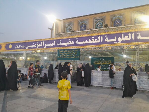 شب میلاد امام هشتم شعیان در حرم مطهر رضوی