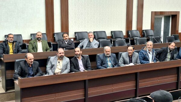 دیدار فرماندار تربت حیدریه با ذاکران عشق و اهل بیت