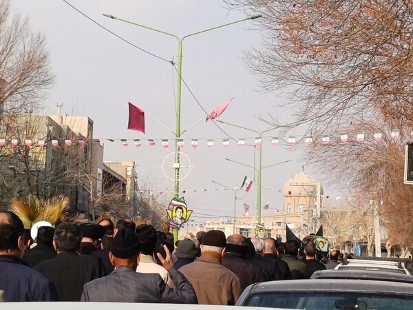مراسم تشییع حجت‌الاسلام والمسلمین سید هاشم سجادی نسب در برخوار